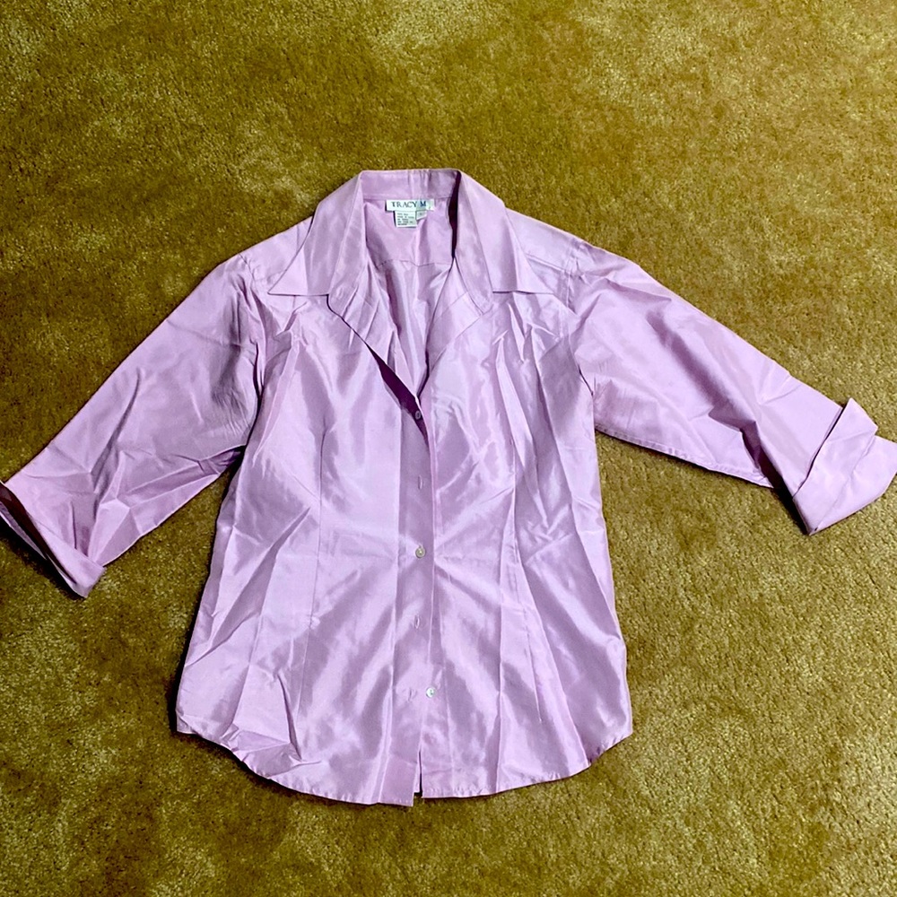 Women Dress Silk Shirt